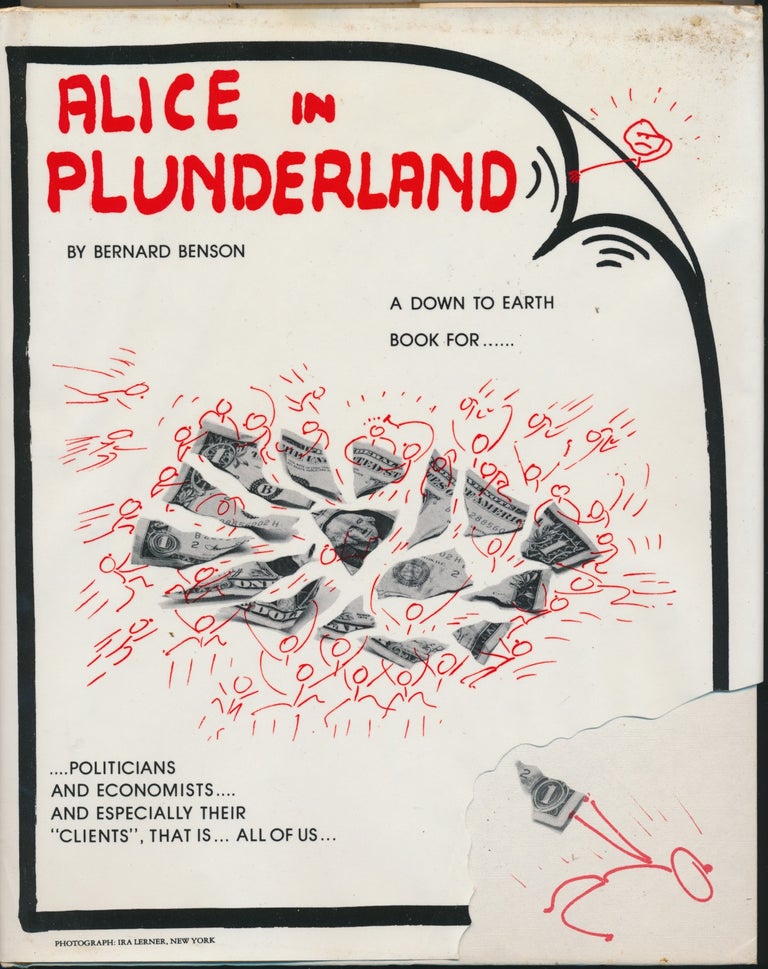 Item #48731 Alice in Plunderland. Bernard BENSON, signed.