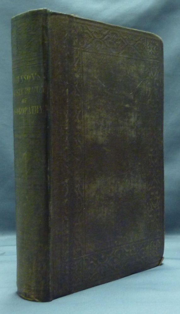 Item #49022 The Domestic Practice of Hydropathy. Edward JOHNSON.