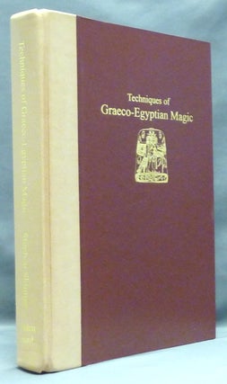 Item #49623 Techniques of Graeco-Egyptian Magic. Stephen SKINNER
