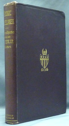 Item #49981 Masonic Miscellanea, comprising a Collection of Addresses and Speeches - also a...