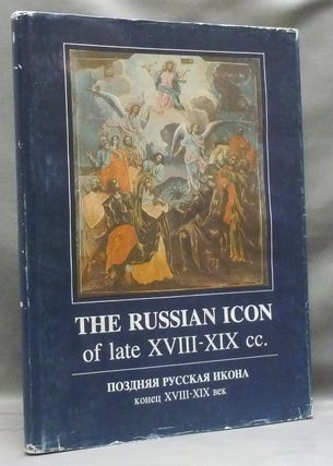 Item #50084 The Russian Icon of late XVIII-XIX cc. A. A. MALTSEVA, MALZEWA, introduction