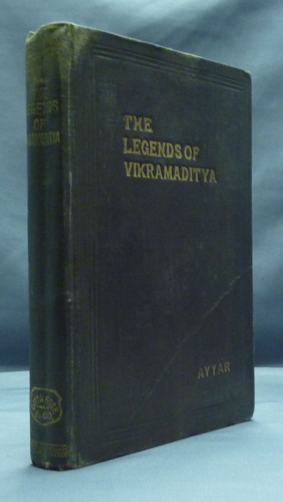 Item #51283 The Legends of Vikramaditya. P. V. Jagadisa AYYAR.