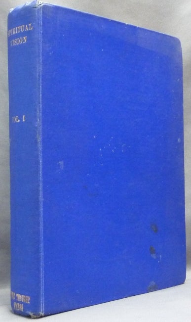Item #51565 Vision: A Monthly Magazine,Volume I, No. 1. October 1933 through Volume I, No. 12. September 1934 ( bound volumes of issues ); [ Volume I, 1933 - 1934, complete 12 issues ]. Frederick H. - HAINES, authors.