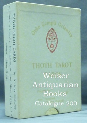 Item #51600 Aleister Crowley Thoth Tarot Deck. First Color Printing. [ Tarot Cards ]. Aleister...