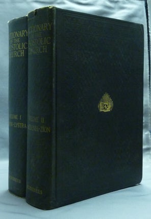 Item #52609 Dictionary of the Apostolic Church ( 2 volumes ). John A. Selbie, John C. Lambert,...