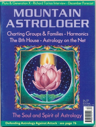 Item #52726 The Mountain Astrologer, Volume 9, No.1, December 1995. Tem TARRIKTAR