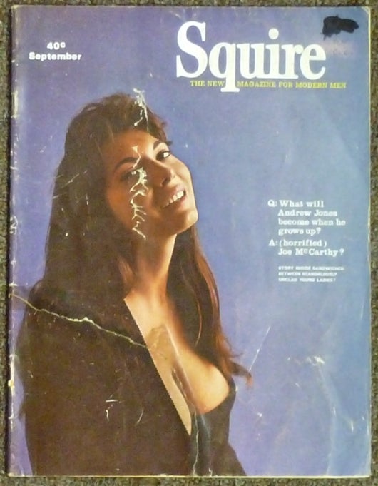 Item #53098 "Witchcraft in England" article in "Squire: The New Magazine for Modern Men," Vol. 3, No. 11, September 1967. Jack DE LISSA.
