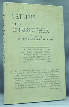 Item #53539 Letters from Christopher [ Tristram ]. R. M. TRISTRAM, Air Chief Marshal Lord Dowding