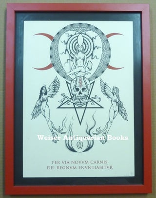 Item #54959 A limited edition art print: "Per Via Novum Carnis Dei Regnum Enuntiabitur" Daniel A....