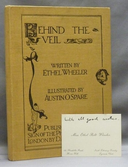 Behind the Veil | Austin Osman SPARE, Illustrates Ethel Rolt Wheeler | First Edition