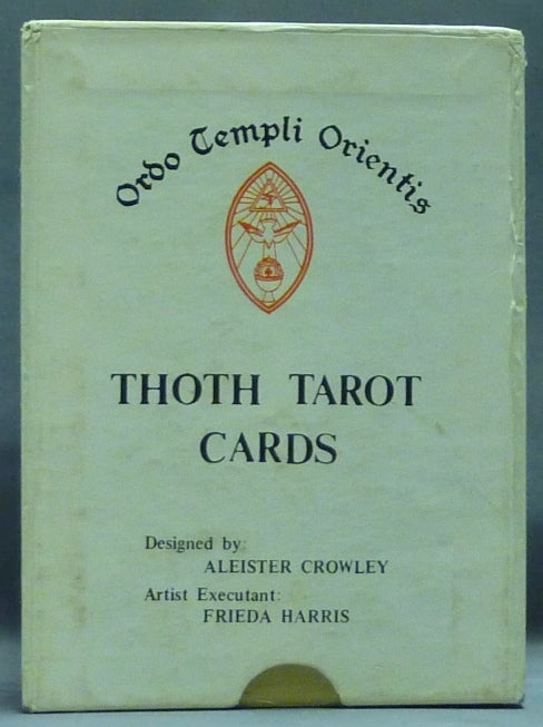 Item #55519 Thoth Tarot Deck. ( First US Color Printed Version - Llewellyn Issue ) [ Tarot Cards ]. Aleister CROWLEY, Frieda Harris.