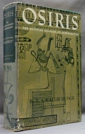 Item #55752 Osiris. The Egyptian Religion of Resurrection. ( The Complete Work Bound Together in...