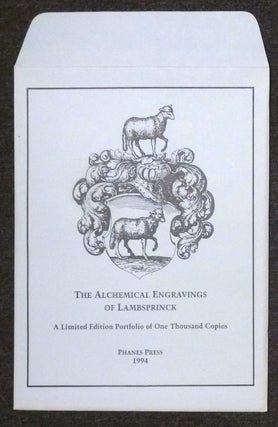 Item #56452 The Alchemical Engravings of Lambsprinck Redrawn By Joel Radcliffe [ The Book of...