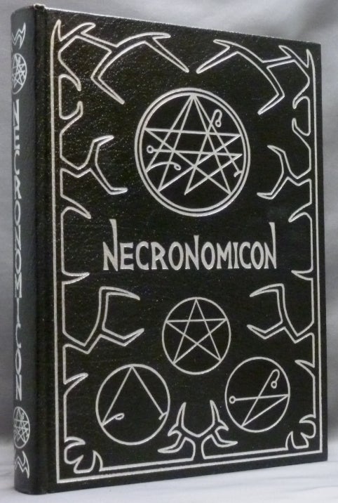 Item #56459 The Necronomicon. Edits, Introduces, Signed, L. K. Barnes James Wasserman.