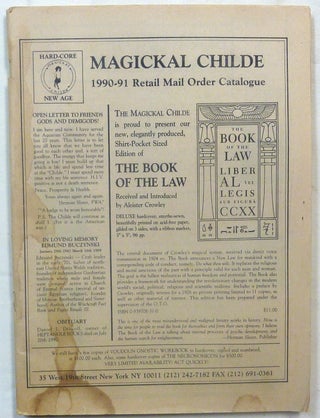 Item #56976 Magickal Childe 1990-1991 Retail Mail Order Catalogue. Herman: Magickal Childe...