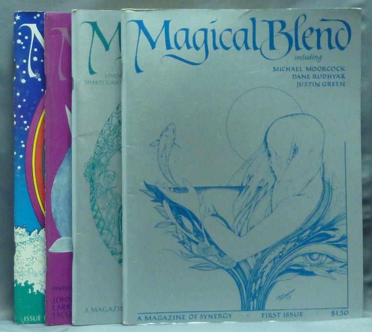 Item #57216 Magical Blend, A Magazine of Synergy - Spring, 1980; Summer, 1980; Autumn, 1980; Winter, 1981 ( Four Issues ). Magical Blend Magazine, Katherine ZUNIC, Michael Peter Langevin, contributors.