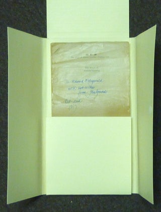 The Magic of Aleister Crowley - Original Galley Proofs. Inscribed.