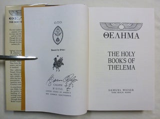 THELEMA [Greek] The Holy Books of Thelema.