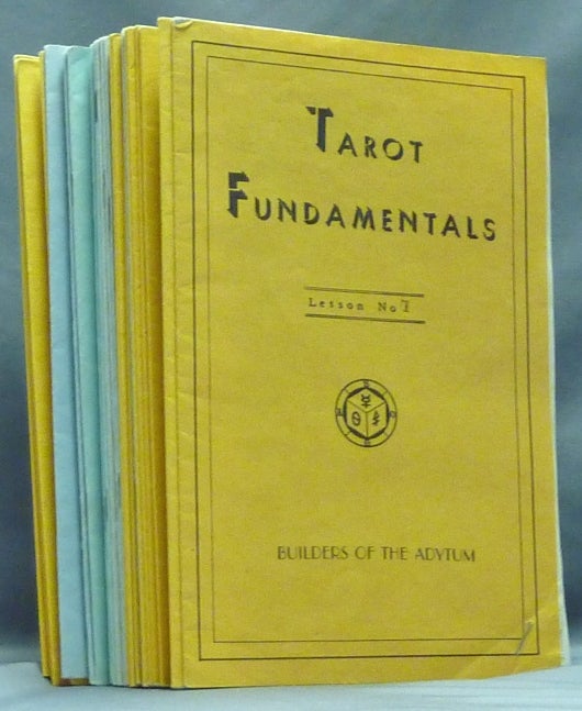 Item #57429 Tarot Fundamentals, Lessons 1 - 47 ( Set of 47 Booklets ). Paul Foster CASE.