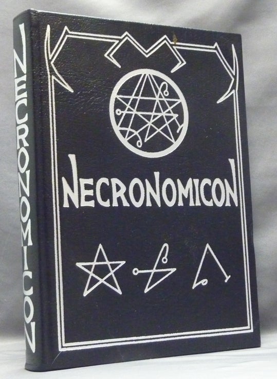 Item #57499 The Necronomicon. Edits SIMON, Introduces, Stephen Skinner association copy.