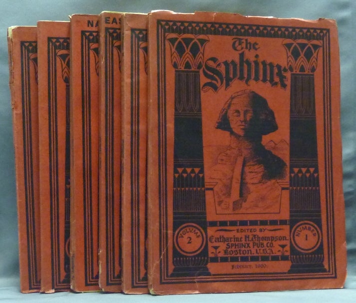 Item #57723 The Sphinx. Volume 2, Numbers 1, 2, 3, 4, 5 & Vol. 3, Number 1 (Six Issues) February - July 1900. Astrology, Catharine H. THOMPSON.