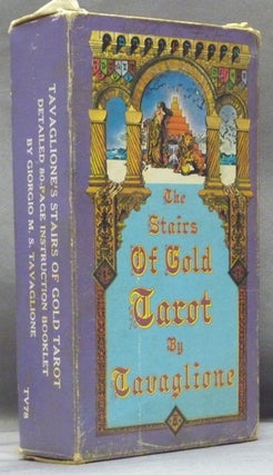 Item #57749 Tavaglione Tarot. The Stairs of Gold Tarot ( Boxed set, booklet and deck ). Giorgio...