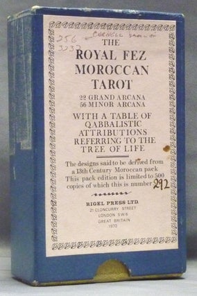 Item #57798 Royal Fez Moroccan Tarot. 22 Grand Arcana, 56 Minor Arcana, with a Table of...