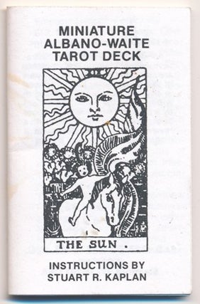 Item #57847 Instruction booklet for "Miniature Albano-Waite Tarot Deck" [ Rider Waite Tarot ] (...