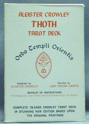 Item #57863 Aleister Crowley Thoth Tarot Deck. Aleister CROWLEY, Freida Harris, James Wasserman,...