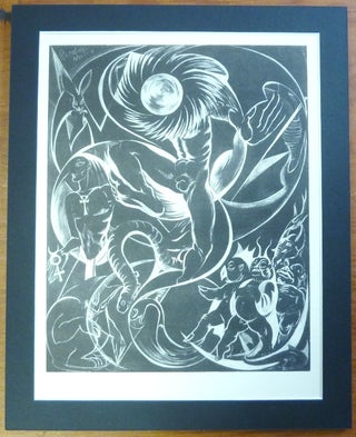 Item #57958 An original mounted illustration - "Symphony in 3 Movements" - from a first edition...