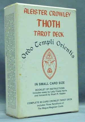 Item #57997 Aleister Crowley Thoth Tarot Deck (set including booklet, 78 cards plus two...