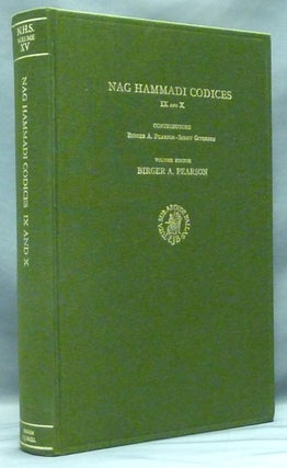 Item #58204 Nag Hammadi Codices IX and X. The Coptic Gnostic Library, edited with English...