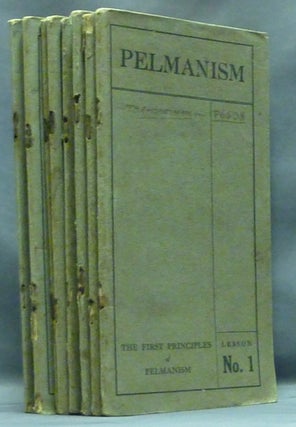 Item #58269 Pelmanism, Lesson nos. 1 - 5, 7, 9 -11. ( Nine issues ). PELMANISM, The Pelman Institute