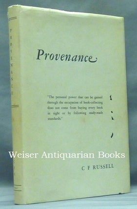 Item #58493 Provenance. Cecil Frederick RUSSELL, Associate of Aleister Crowley