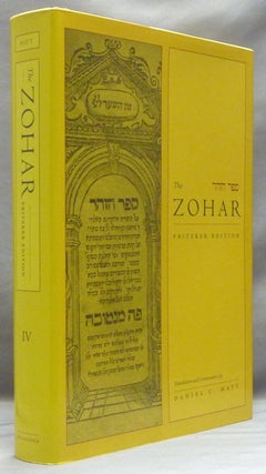 Item #58544 The Zohar: Pritzker Edition, Volume IV (Volume IV). Daniel C. MATT, Joel Hecker...