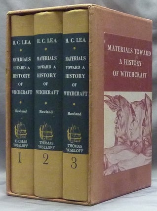 Item #58761 Materials Toward a History of Witchcraft ( Three Volumes ). Witchcraft, Arranged,...