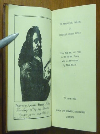 The Paradoxical Emblems of Dionysius Andreas Freher.