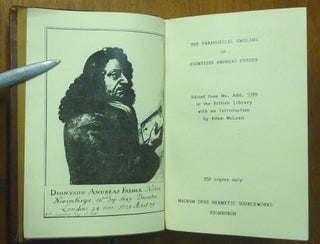 The Paradoxical Emblems of Dionysius Andreas Freher.