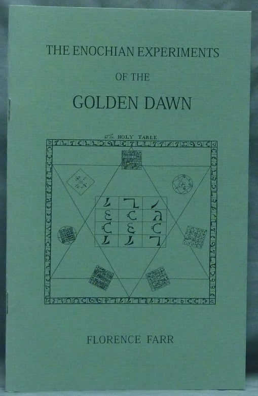 Item #59011 The Enochian Experiments of the Golden Dawn: The Enochian Alphabet Clairvoyantly Examined ( Golden Dawn Studies Series 7 ). Edited, Darcy Kuntz -, the.