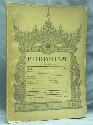 Item #59032 Buddhism. An Illustrated Review. October 1905. Volume 2, No. 1. Bhikkhu Ananda...