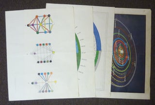 Item #59473 Men and the Cycles of the Universe. A Colored Portfolio in a Limited Multilingual...