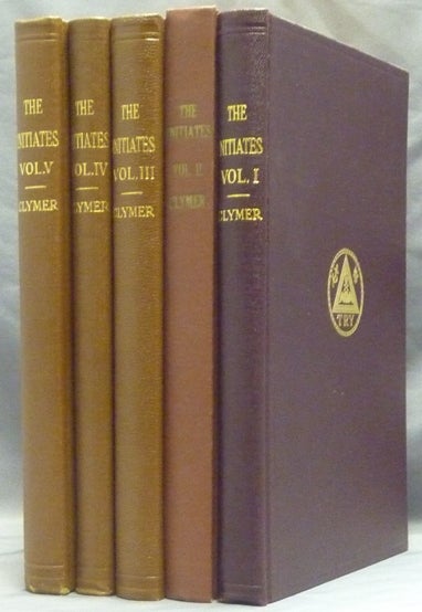 Item #59490 The Initiates and the People ( 5 Volumes ); ( A Magazine Issued by the Authority of the Rosicrucian Fraternity and Devoted to Mysticism, Occultism and the Well-Being of Man ). R. Swinburne CLYMER.