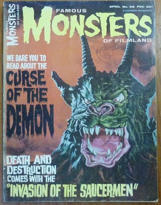 Item #59571 Famous Monsters of Filmland. No. 38, April 1965. Includes "The Daleks Invade...