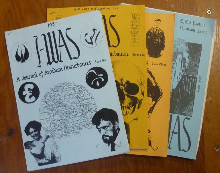Item #59585 I-Was: A Journal of Arcadian Disturbances - Issues 1 - 4. Jonathan WOOD, Aleister Crowley: related works.