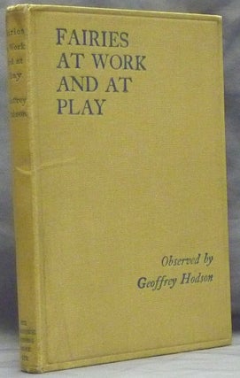 Item #59632 Fairies at Work and at Play. Geoffrey HODSON