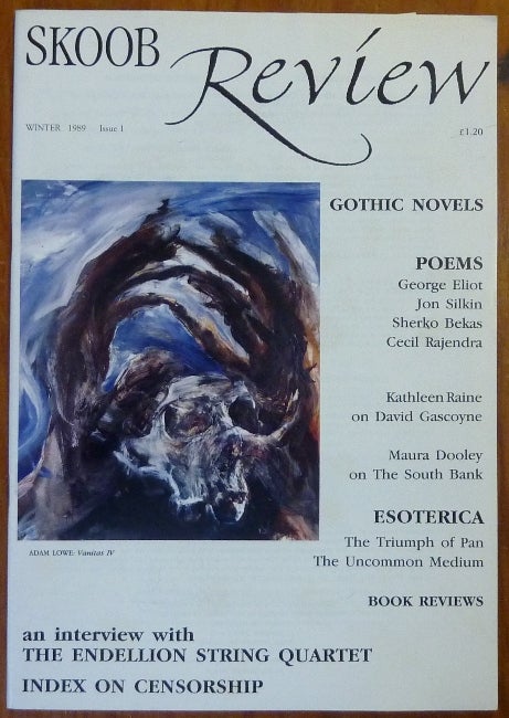 Item #59651 Skoob Review ( Issue no. 1, Winter 1989 ). Occult, Lucia JENKINS, authors.