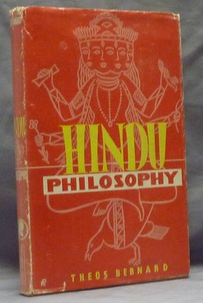 Item #59702 Hindu Philosophy. Theos BERNARD