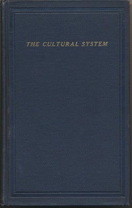 Item #5971 The Cultural System. Weller VAN HOOK