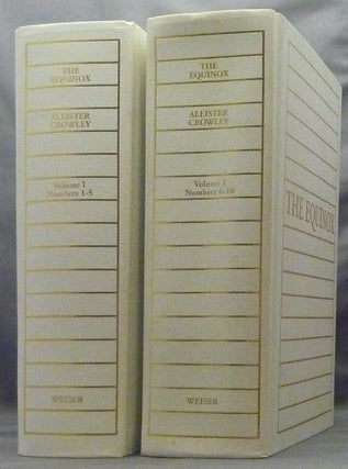 Item #59755 The Equinox Volume I, Nos. 1 - 10 March 1909 - September 1913 ev ( In 2 volumes );...