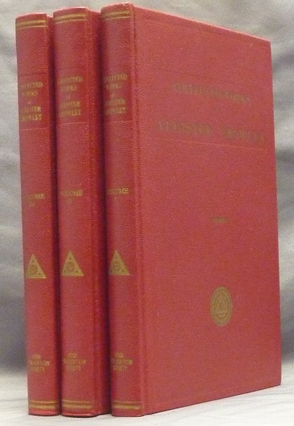Item #59929 The Works of Aleister Crowley [ also known as the Collected Works of Aleister Crowley ] (3 Volumes). Aleister CROWLEY.